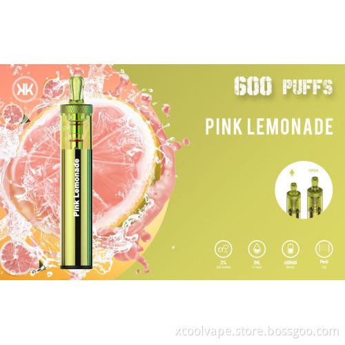 XCOOL Disposable Vape Pen 600 Puffs Electronic cigarettes